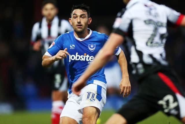 Pompey midfielder Gary Roberts Picture: Joe Pepler
