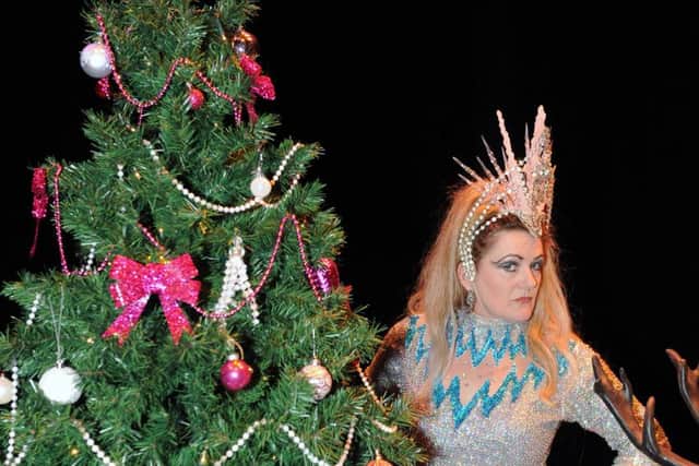 Nicki French as the Ice Queen
