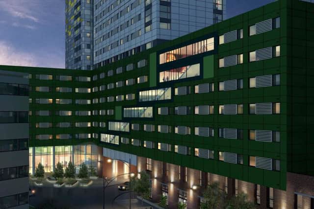 The block of student housing planned for Greetham Street