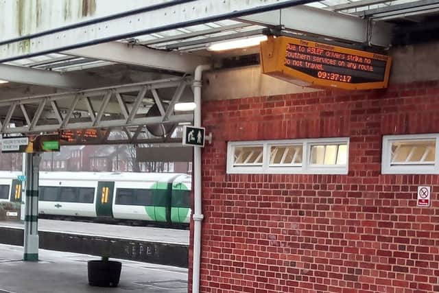 Southern train drivers strike