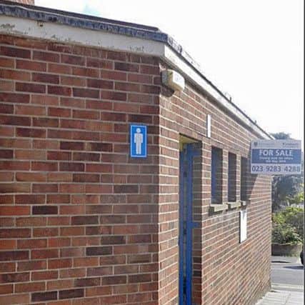 The loos before the renovation