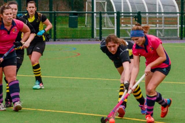 Ellie McMaster scored three times for City of Portsmouth. Picture: Lucy Smith