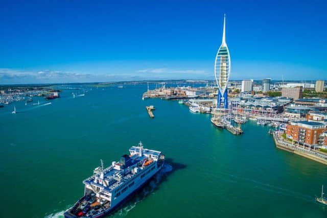 Wightlink is considering setting up a ferry route to Southampton Picture: Ryan Atfield Aerial Photography
