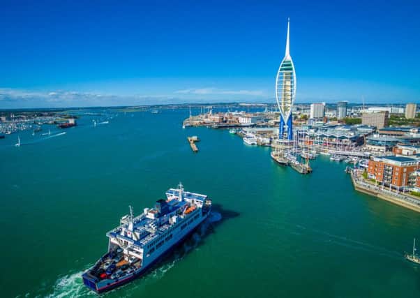 Wightlink is considering setting up a ferry route to Southampton Picture: Ryan Atfield Aerial Photography