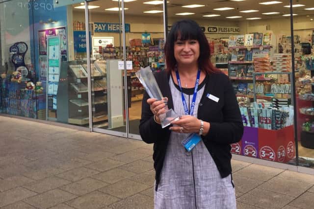 WH Smith Whiteley manager Cath Duce