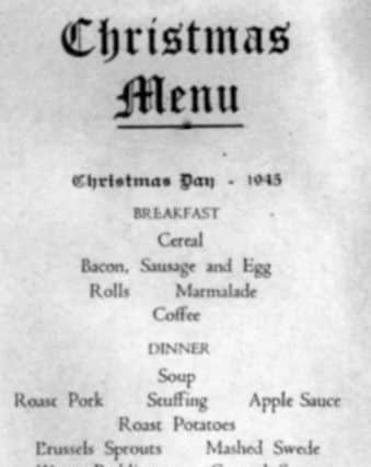 The rest of the country might have been on rations, but not the navy.