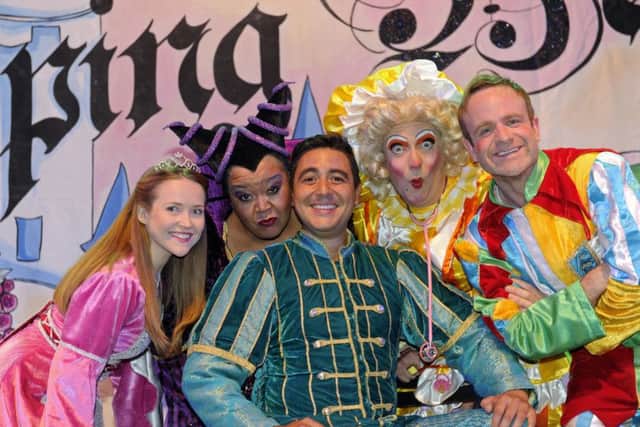Hear Say's Noel Sullivan plays Prince Valiant, Kay Purcell as Carabosse, Mark Siney as Nurse Nellie, David Dobson as Chester The Jester and Carol Heffernan as Belle