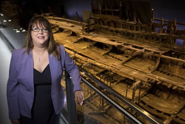 Helen Bonser-Wilton, chief executive of The Mary Rose Trust in Portsmouth
 Picture: Christopher Ison for the National Museum of the Royal Navy