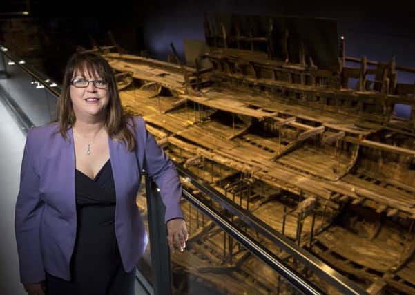 Helen Bonser-Wilton, chief executive of The Mary Rose Trust in Portsmouth
 Picture: Christopher Ison for the National Museum of the Royal Navy