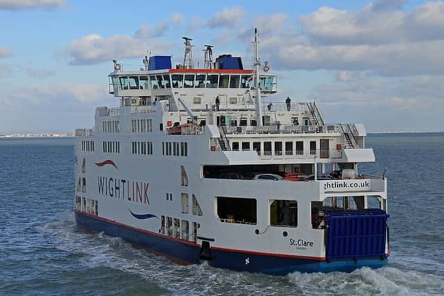 Wightlink Ferries' St Clare