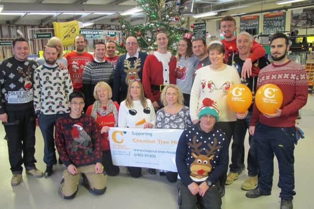 Back from left, Liam Williams, Gareth Davies, Janet Moth, Sam Cole, Daryl Long, Andy Gilbert, Andrew Waters, Ross Rablin, Olivia Townsend, Calvin Smith, Dan Moth, David Greenshields and Chris Wilton. Front from left, Tam Laking, Sue Boniface, Laura Tierney, Melanie Reynolds, Dawn Hogg and Paul Reed