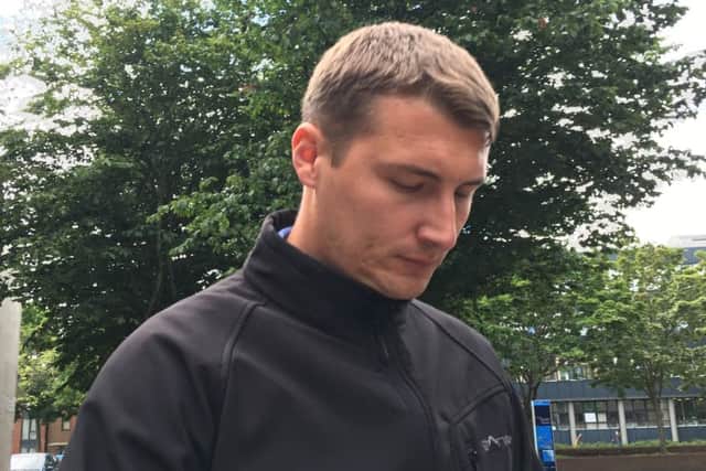 Craig Davenport leaving an earlier hearing at Portsmouth Magistrates' Court