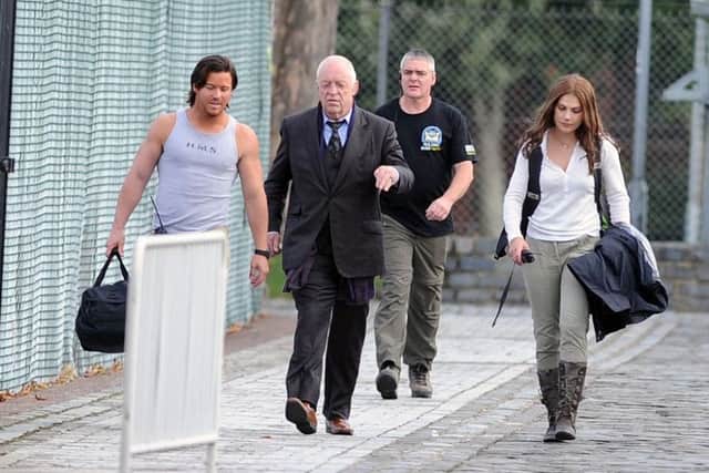 Mark Wahlberg and Anthony Hopkins were in Portsmouth filming a new installment of Transformers this year.