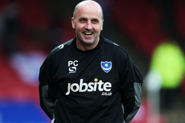 Pompey boss Paul Cook Picture: Joe Pepler