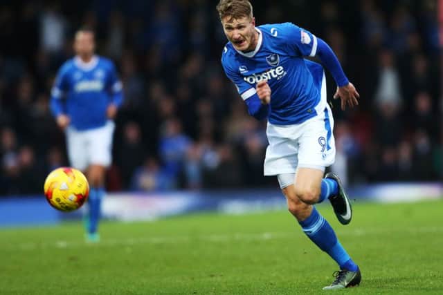 Pompey striker Michael Smith Picture: Joe Pepler