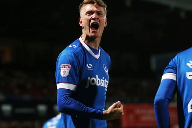 Pompey striker Michael Smith Picture: Joe Pepler