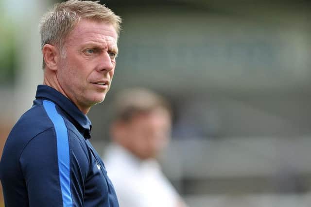 Hartlepool United boss Craig Hignett