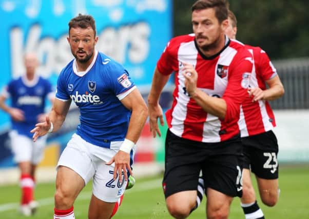 Pompey striker Noel Hunt Picture: Joe Pepler