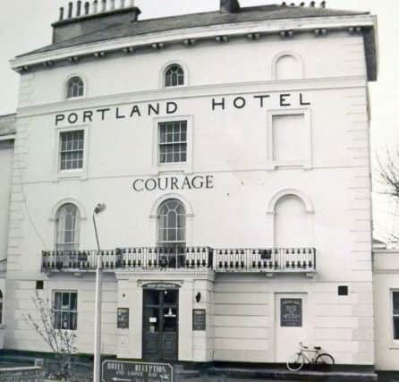 The Portland Hotel when it was in use as a hotel. It has had several make-overs since.