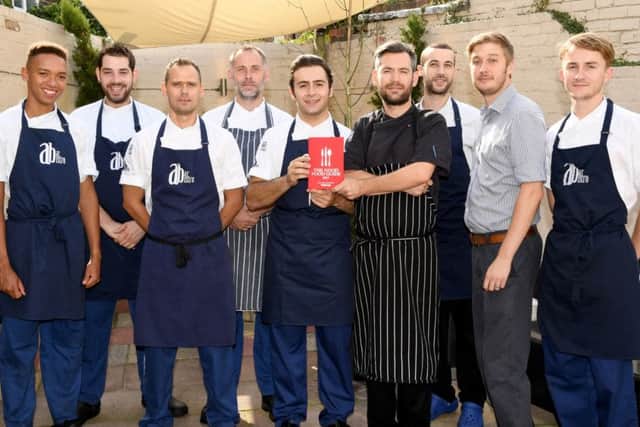 From left, Jacob Jackson, Bill Savage, Robert Kasprowicz, Lee Aistrope, Piero Campanale, Mark Andrew, Alejandro Palomares, James Isherwood, Jacob Langton Picture: Paul Jacobs/pictureexclusive.com