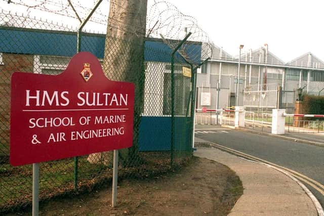 HMS Sultan in Gosport