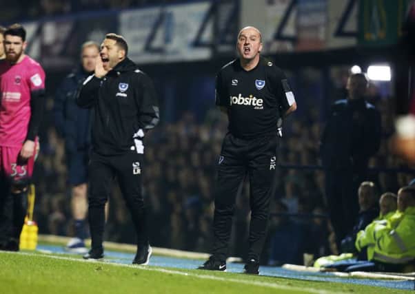 Paul Cook is confident his side will improve their home form. Picture: Joe Pepler