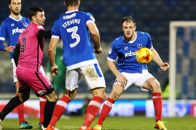 Matt Clarke kept his focus. Picture: Joe Pepler