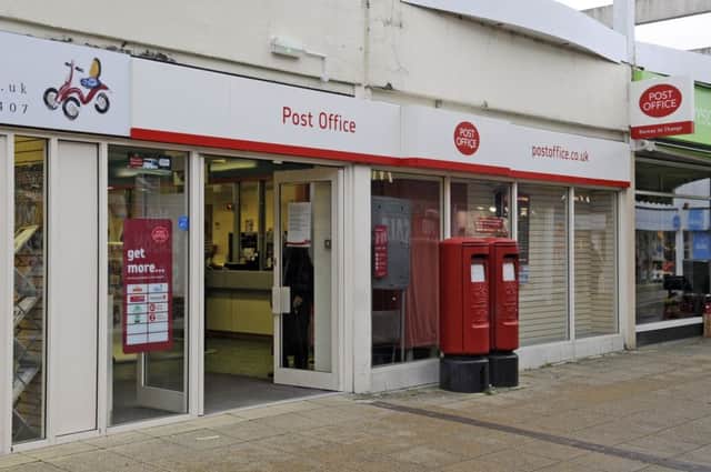 The Post Office branch in Wellington Way, Waterlooville   Picture: Malcolm Wells (132703-3709) ENGPPP00320130930163830