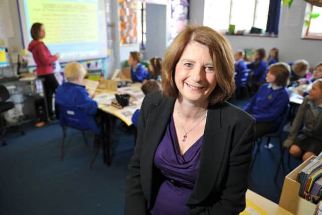 Carolyn Clarke, headteacher of Harrison Primary School in Fareham