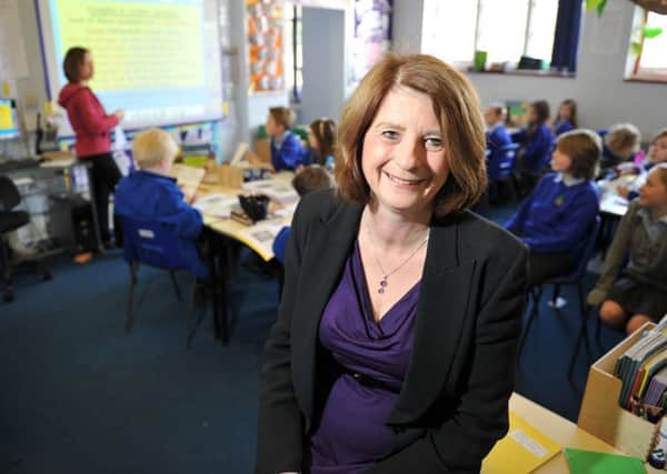 Carolyn Clarke, headteacher of Harrison Primary School in Fareham