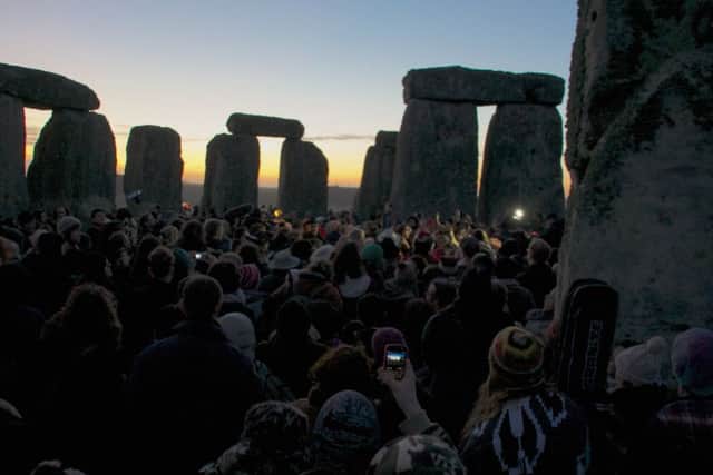 Winter solstice at Stonehenge