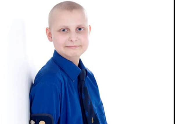 Aidan Outen was 12 when he died from a rare cancer