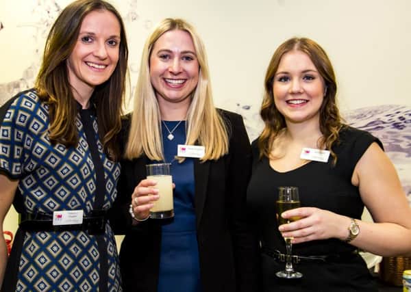 From left, Rebecca Chaplin, Kirsty Hughes and Emily Bell