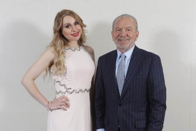 Alana Spencer and Lord Sugar