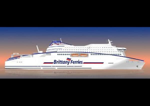 Artist's impression from Brittany Ferries