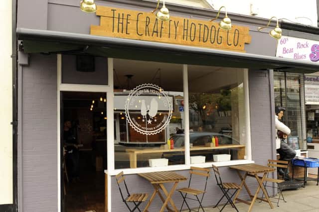 The Crafty Hotdog Co in Albert Road, Southsea, which is closing