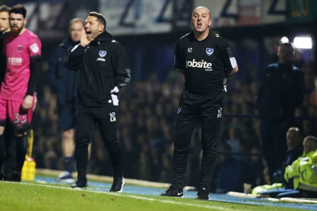 Paul Cook will change his approach. Picture: Joe Pepler