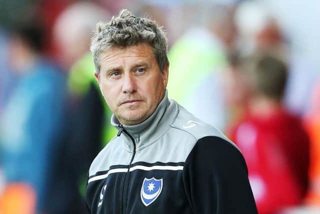Pompey Academy boss Mark Kelly Picture: Joe Pepler