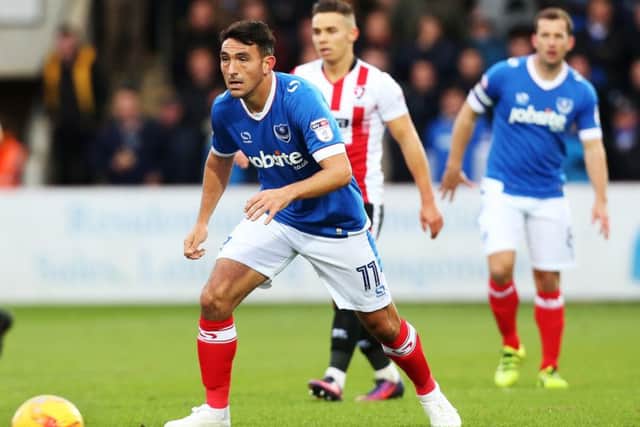 Pompey playmaker Gary Roberts   Picture: Joe Pepler