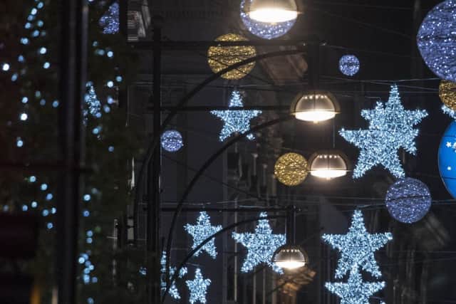 Oxford Street Christmas lights