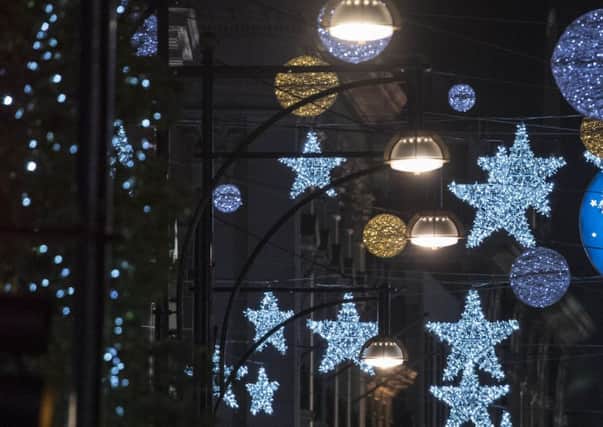Oxford Street Christmas lights