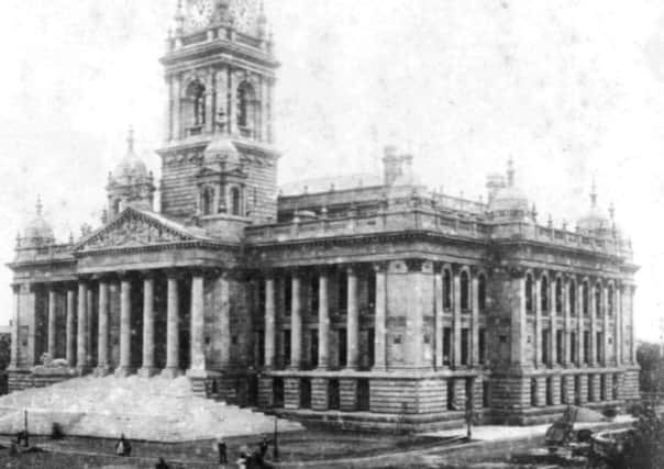 One of the earliest pictures of the Guildhall Picture: The Barry Cox collection.