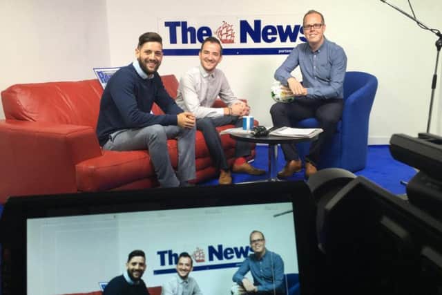 Pompey Talk is filmed in partnership with Giant Leap