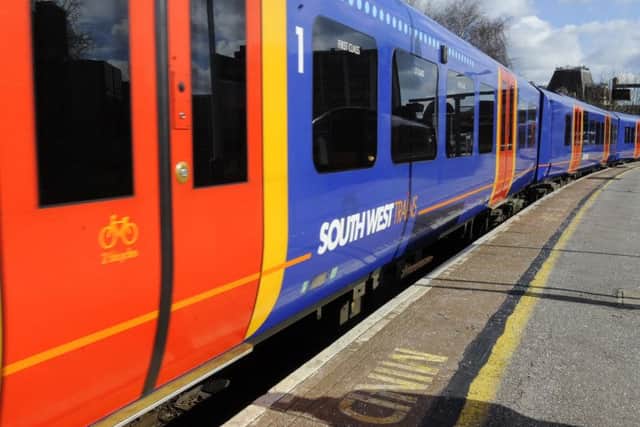 South West Trains' carriages. Picture: Malcolm Wells