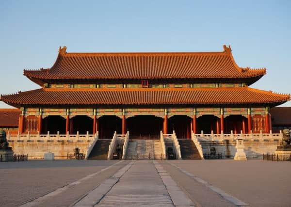 Gate of Supreme Harmony, Forbidden Palace, Beijing | by Andrew and Annemarievia Flickr