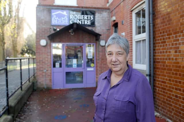 Carole Damper, chief executive officer at The Roberts Centre
Picture: Sarah Standing (161721-9894)