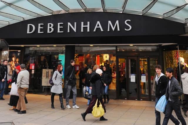 Debenhams in Commercial Road, Portsmouth
Picture: Malcolm Wells (094493-2300) PPP-160923-124850001