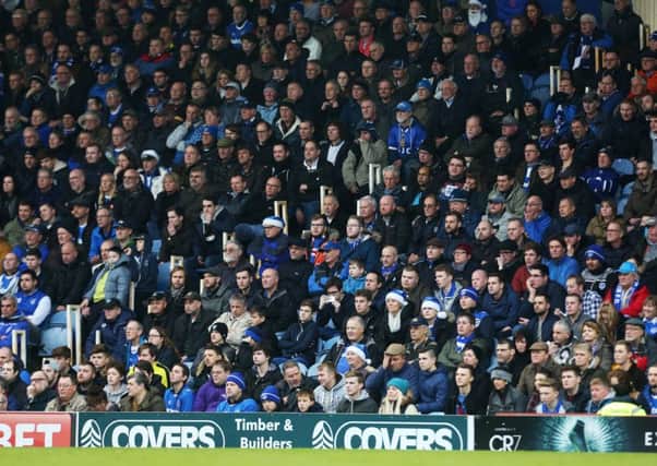 Pompey fans will pack out Fratton Park again for the Luton match. Picture: Joe Pepler