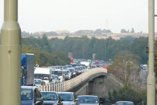Traffic at Eastern Way, Fareham via kb PPP-140810-123107001