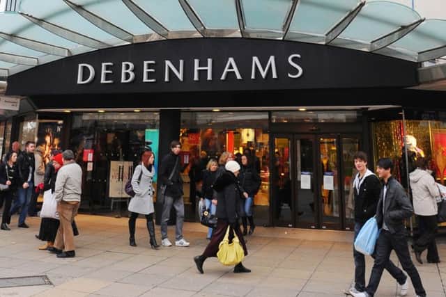 Debenhams in Commercial Road, Portsmouth Picture: Malcolm Wells (094493-2300) PPP-160923-124850001